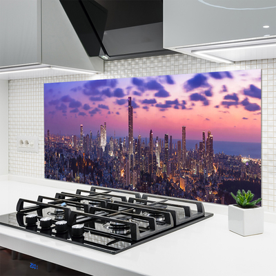 Painel cozinha Arranha-céus da cidade