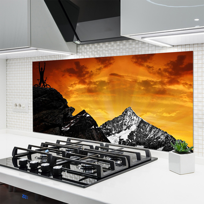 Painel cozinha Paisagem de montanhas