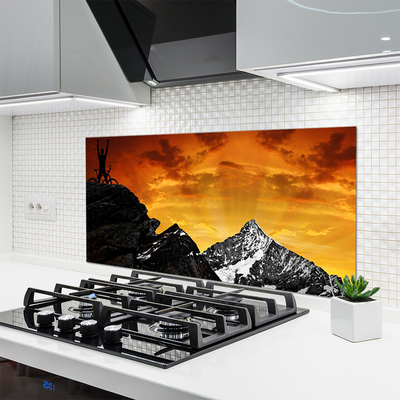 Painel cozinha Paisagem de montanhas