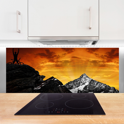 Painel cozinha Paisagem de montanhas