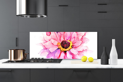 Painel cozinha Flor na Parede