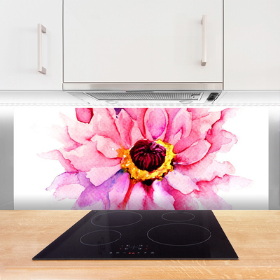 Painel cozinha Flor na Parede