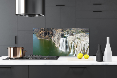 Painel cozinha Paisagem do Lago Cachoeira