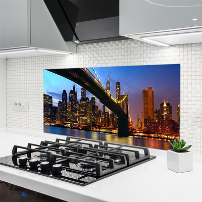 Painel vidro cozinha Água da Cidade da Ponte