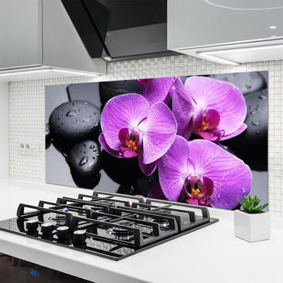 Painel cozinha Flor na Parede