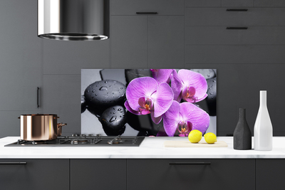 Painel cozinha Flor na Parede