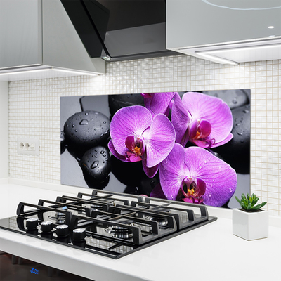 Painel cozinha Flor na Parede