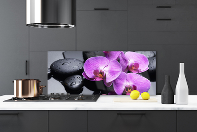 Painel cozinha Flor na Parede