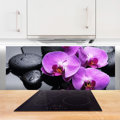 Painel cozinha Flor na Parede