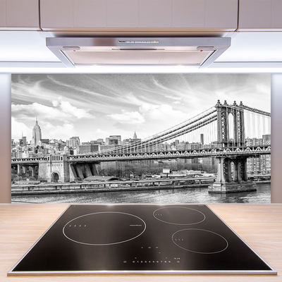 Painel vidro cozinha Arquitetura de pontes