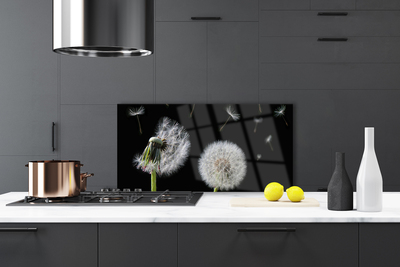 Painel vidro cozinha Dente-de-leão