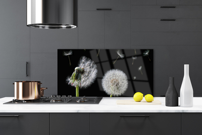 Painel vidro cozinha Dente-de-leão