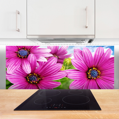 Painel cozinha Flores na Parede