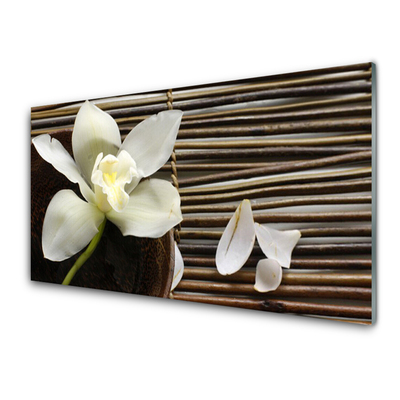 Painel cozinha Flor na Parede