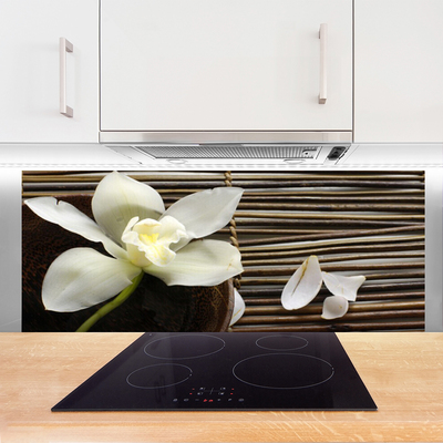 Painel cozinha Flor na Parede