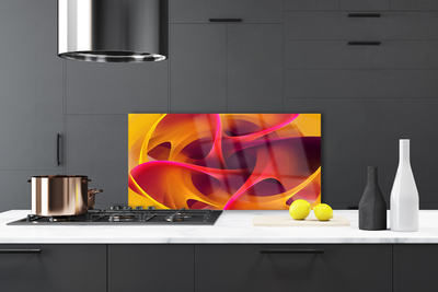 Painel vidro cozinha Gráficos Abstratos
