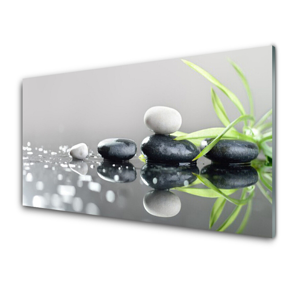 Painel cozinha Spa de Grama Zen Stones