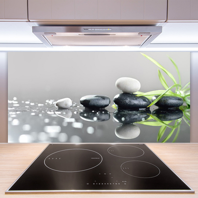 Painel cozinha Spa de Grama Zen Stones