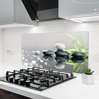 Painel cozinha Spa de Grama Zen Stones
