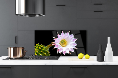 Painel vidro cozinha Flor na Parede