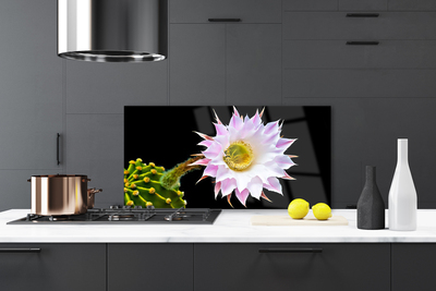 Painel vidro cozinha Flor na Parede