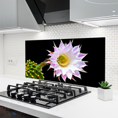 Painel vidro cozinha Flor na Parede