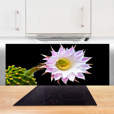 Painel vidro cozinha Flor na Parede