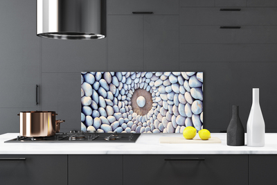 Painel vidro cozinha Arte em Pedras