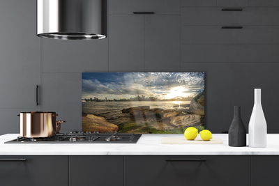 Painel cozinha Paisagem da Cidade do Mar