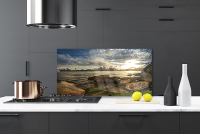 Painel cozinha Paisagem da Cidade do Mar