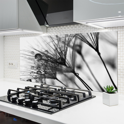 Painel cozinha Gráficos de plantas de abstração