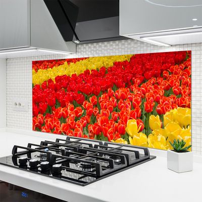 Painel cozinha Tulipas Flores
