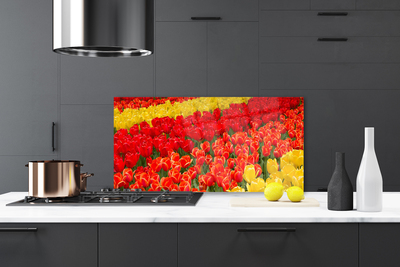 Painel cozinha Tulipas Flores