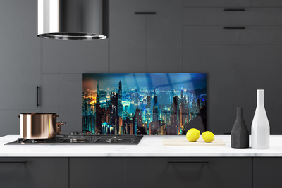 Painel vidro cozinha Casas da Cidade