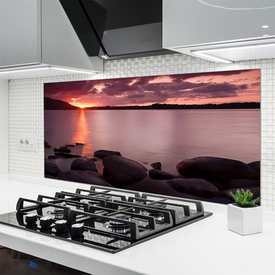 Painel cozinha Paisagem de Pedras do Mar