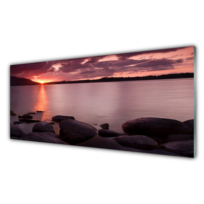 Painel cozinha Paisagem de Pedras do Mar