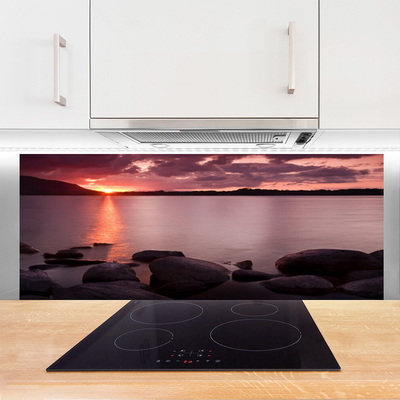 Painel cozinha Paisagem de Pedras do Mar