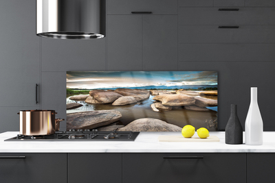 Painel cozinha Paisagem rochosa