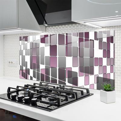 Painel vidro cozinha Gráficos Abstratos