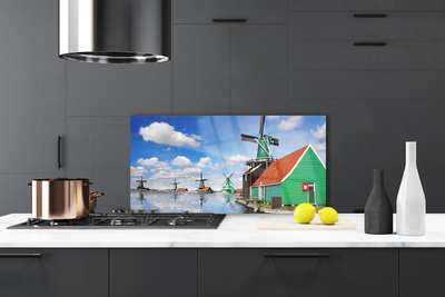 Painel vidro cozinha Arquitetura residencial