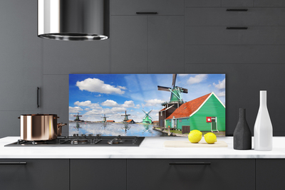 Painel vidro cozinha Arquitetura residencial