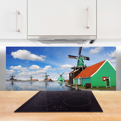 Painel vidro cozinha Arquitetura residencial