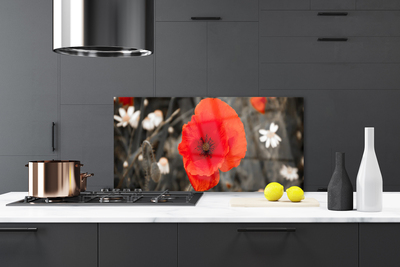 Painel cozinha Planta de flores