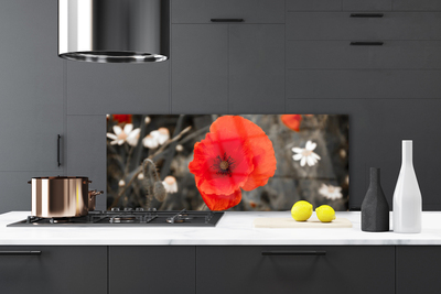 Painel cozinha Planta de flores