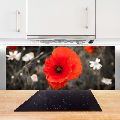 Painel cozinha Planta de flores