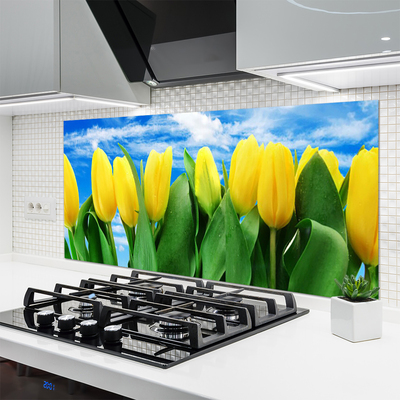 Painel cozinha Tulipas Flores