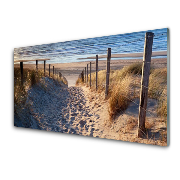 Painel cozinha Caminho da Paisagem Marinha