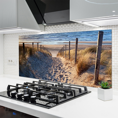 Painel cozinha Caminho da Paisagem Marinha