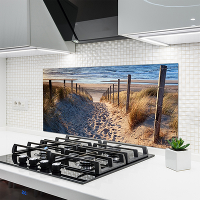 Painel cozinha Caminho da Paisagem Marinha