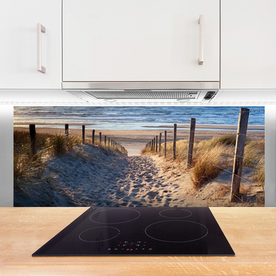 Painel cozinha Caminho da Paisagem Marinha